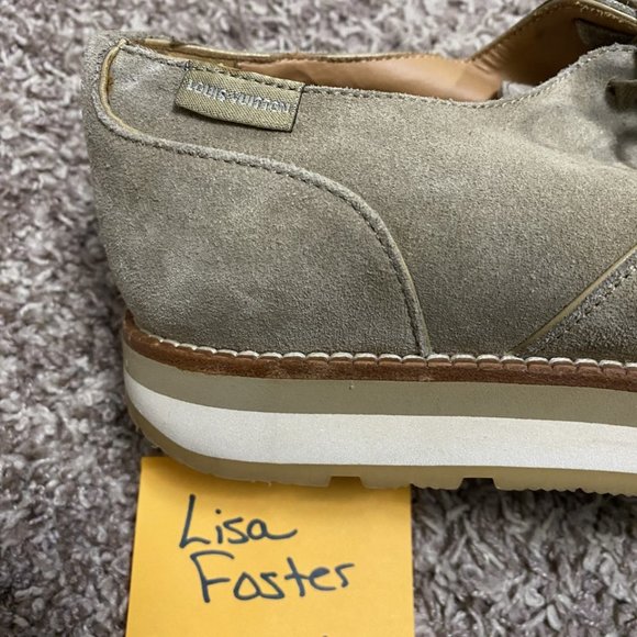 Louis Vuitton Men's Suede and Leather Shoes - Picture 4 of 6